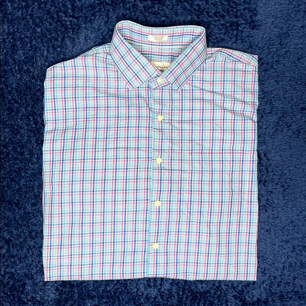 Peter Millar long sleeve button down shirt